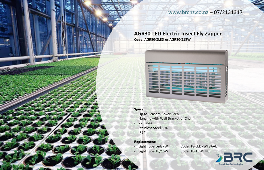 AGR30 Electric Zapper Glue Board Fly Trap