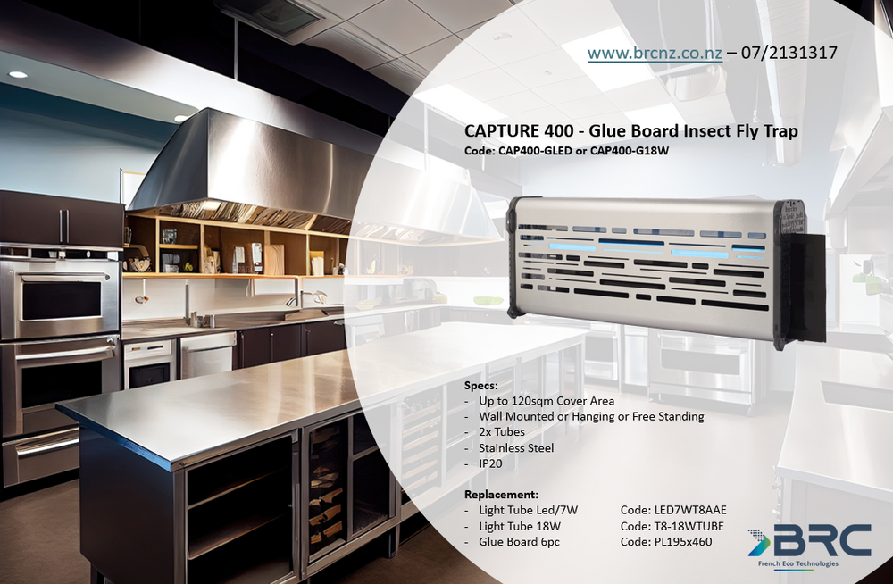 Capture UV-A Glue Board Insect Light Trap 