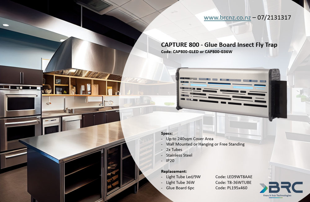 Capture UV-A Glue bOard Insect Trap 